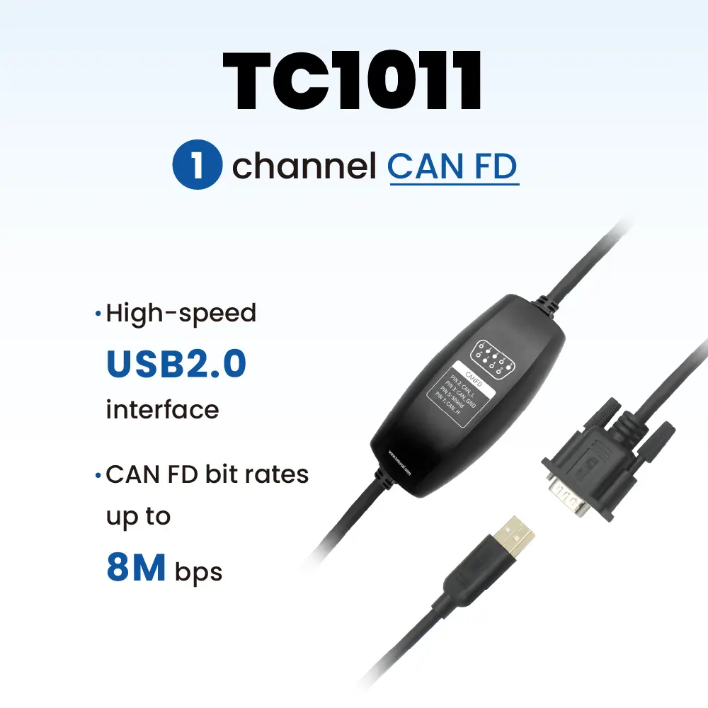 TOSUN TC1011 (1x CAN FD / USB)