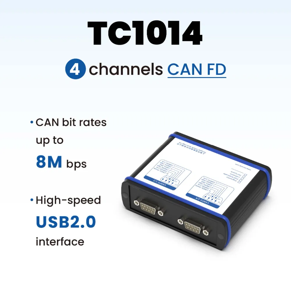 TOSUN TC1014 CAN FD 4-Channel